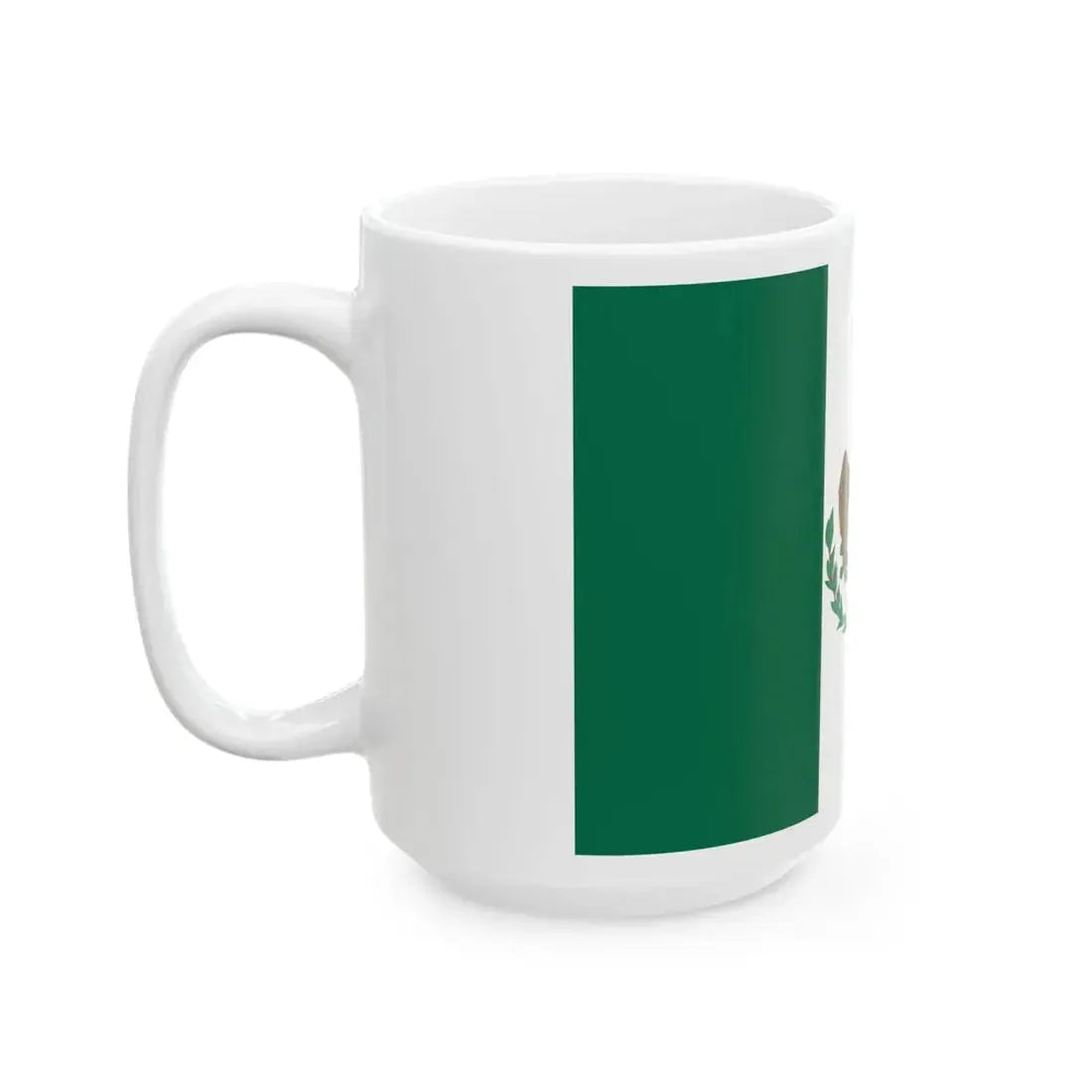 Flag of Mexico 1823-1864 1867-1893 3-2 (Mexico) White Coffee Mug - Go Mug Yourself