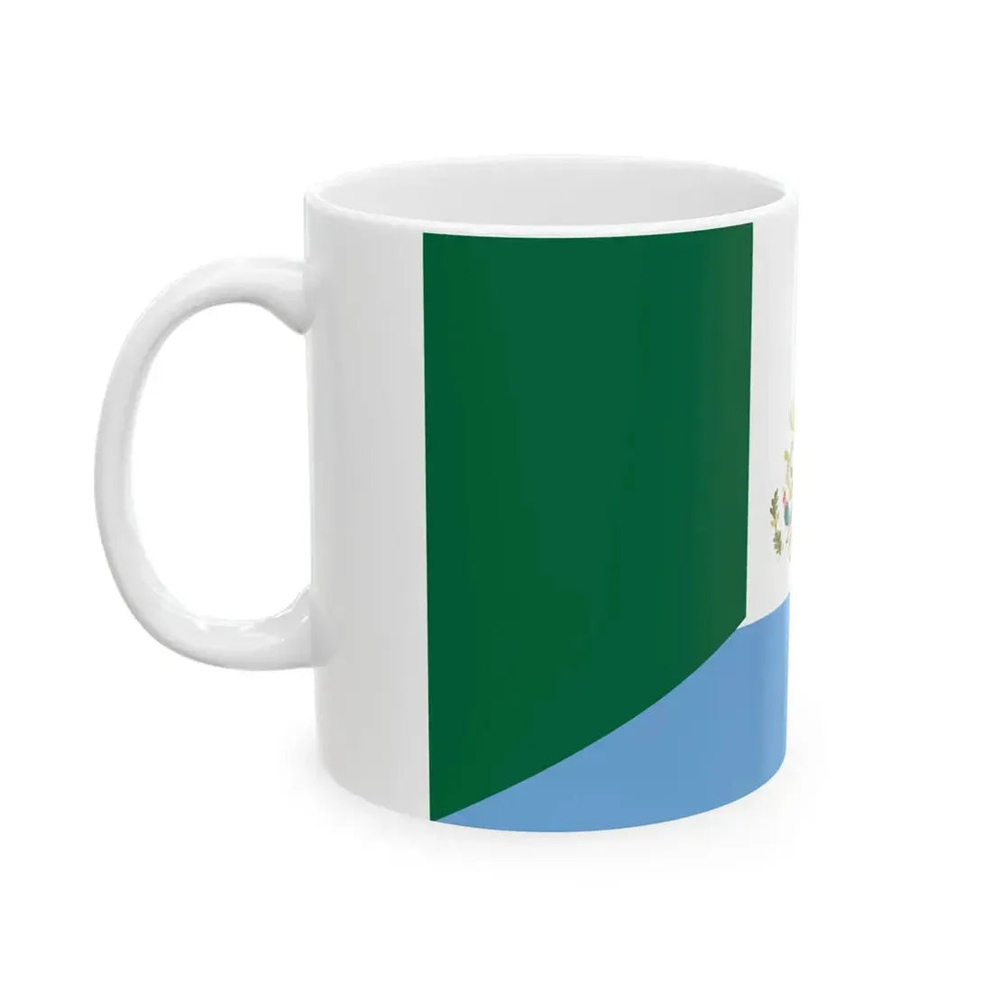 Flag of Mexico and Argentina (Mexico) White Coffee Mug - Go Mug Yourself
