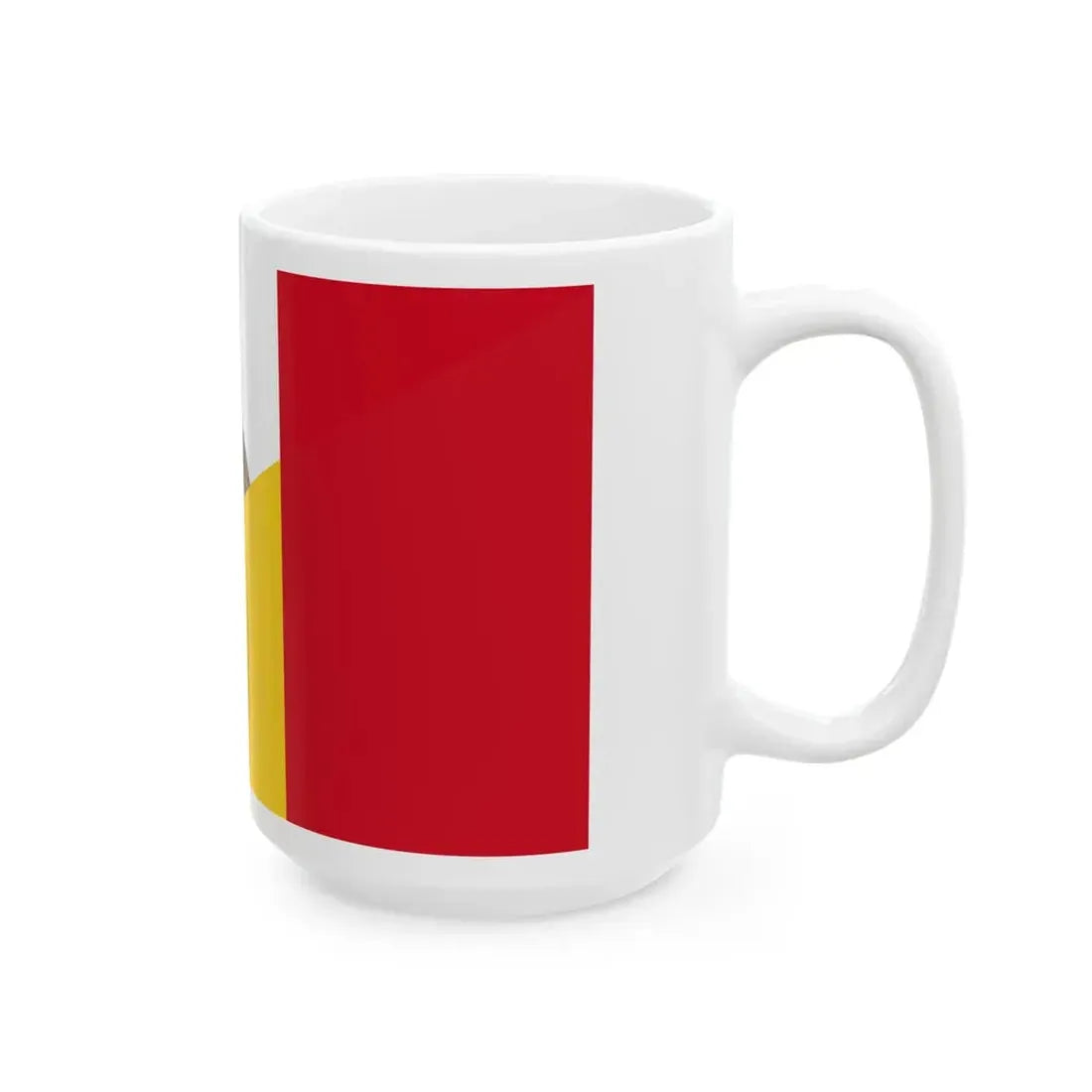 Flag of Mexico and Romania (Mexico) White Coffee Mug - Go Mug Yourself