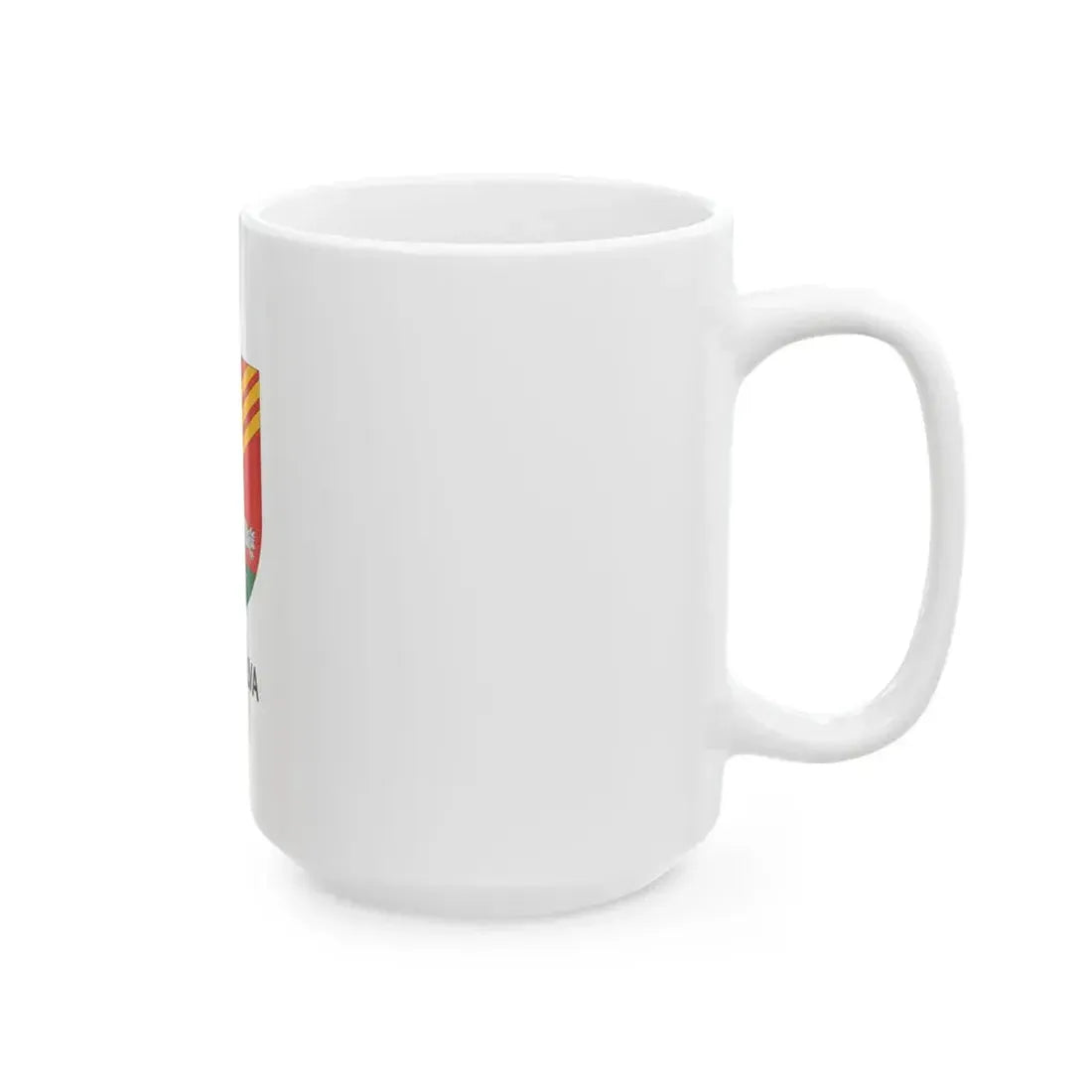 Flag of Mezofalva (Hungary) White Coffee Mug - Go Mug Yourself