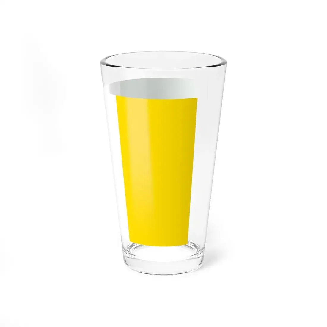 Flag of Mezzocorona without CoA (Italy) Pint Glass 16oz - Go Mug Yourself