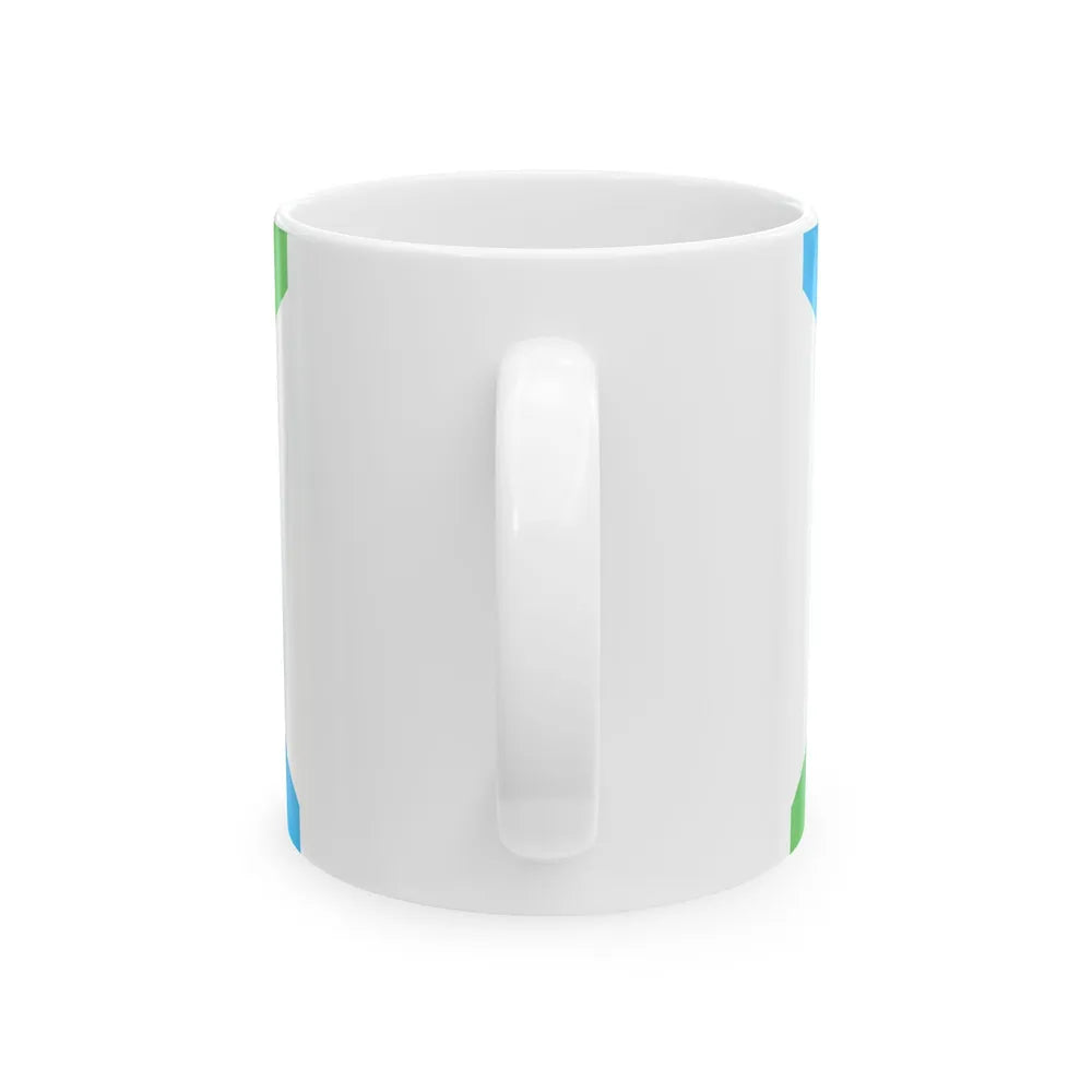 Flag of Miami-Dade County Florida (United States) White Coffee Mug - Go Mug Yourself