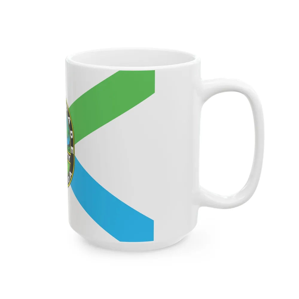 Flag of Miami-Dade County Florida (United States) White Coffee Mug - Go Mug Yourself