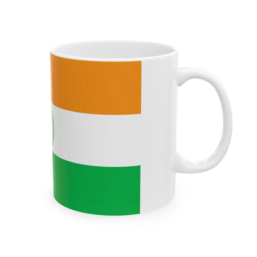 Flag of Miami Florida (United States) White Coffee Mug - Go Mug Yourself