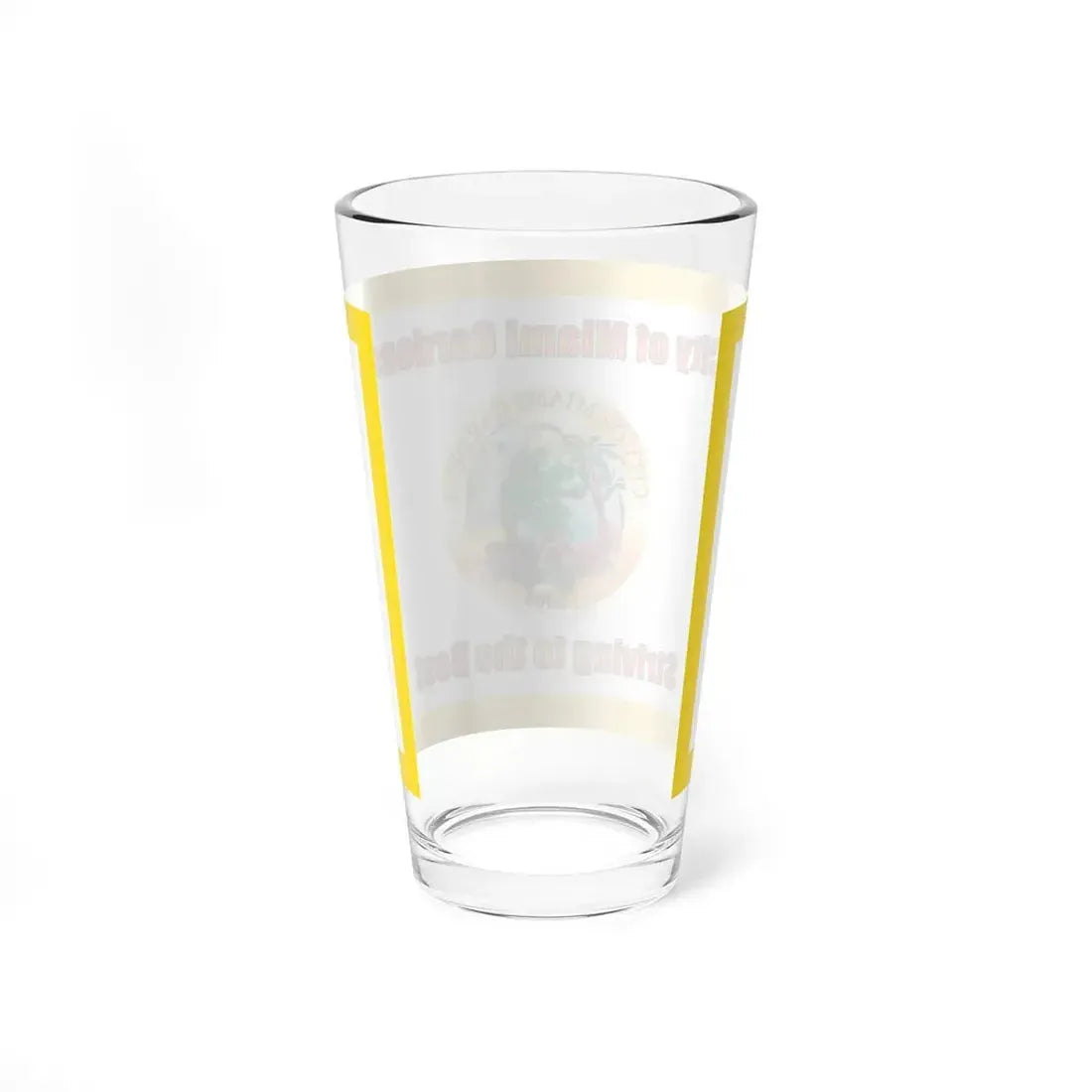 Flag of Miami Gardens Florida (United States) Pint Glass 16oz - Go Mug Yourself