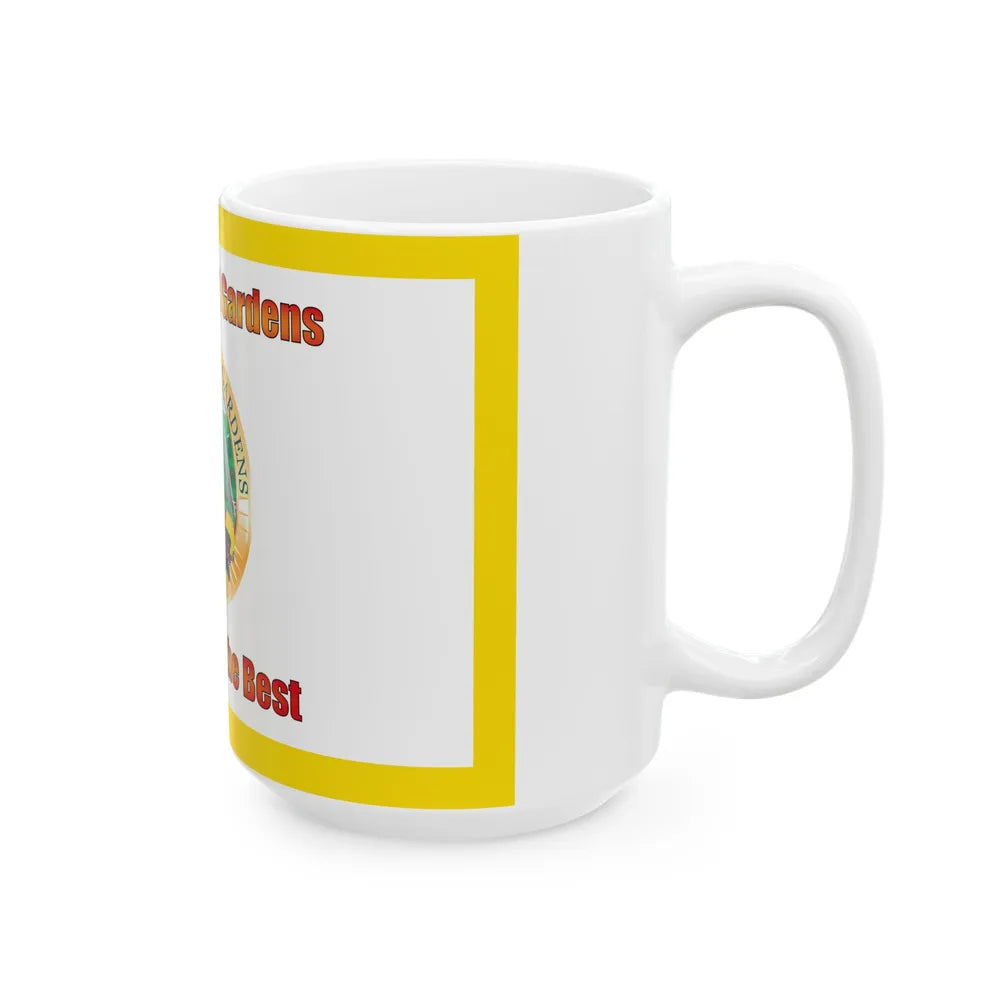 Flag of Miami Gardens Florida (United States) White Coffee Mug - Go Mug Yourself