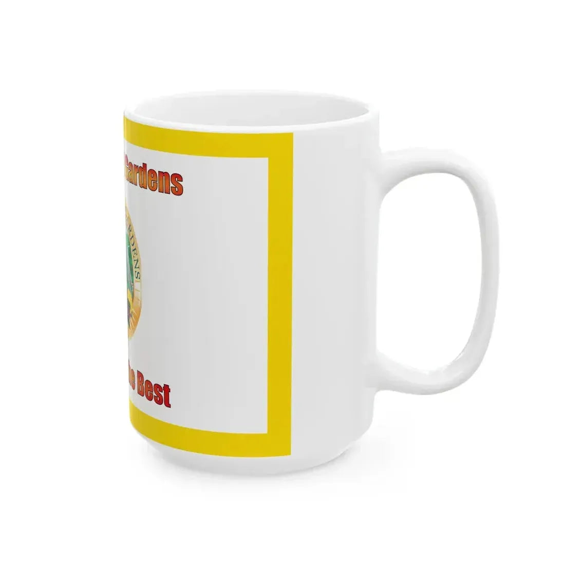 Flag of Miami Gardens Florida (United States) White Coffee Mug - Go Mug Yourself