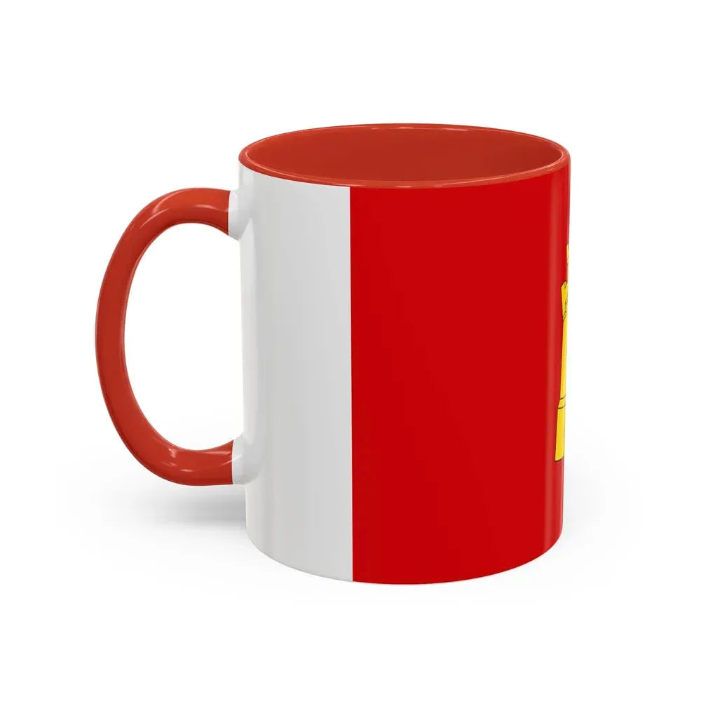 Flag of Middelburg the capital of the province of Zeeland Netherlands - Accent Coffee Mug - Go Mug Yourself