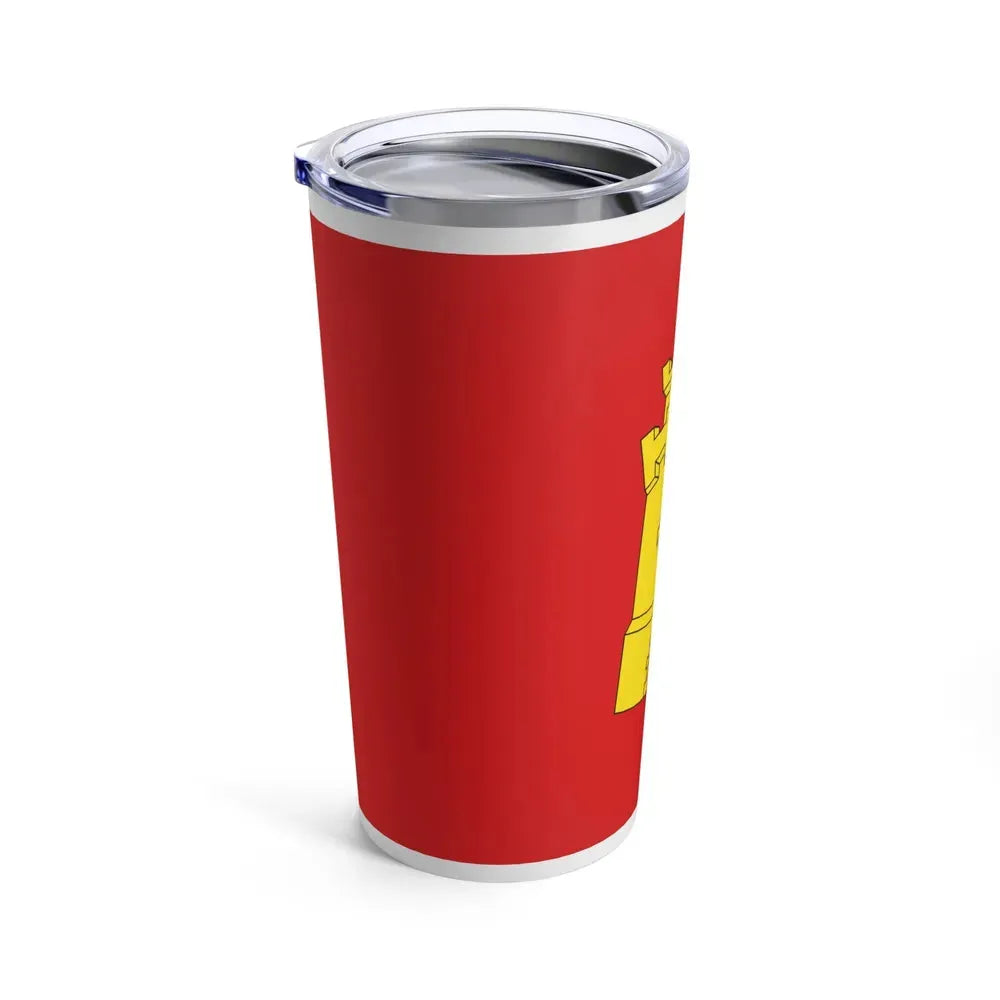 Flag of Middelburg the capital of the province of Zeeland Netherlands - Tumbler 20oz - Go Mug Yourself