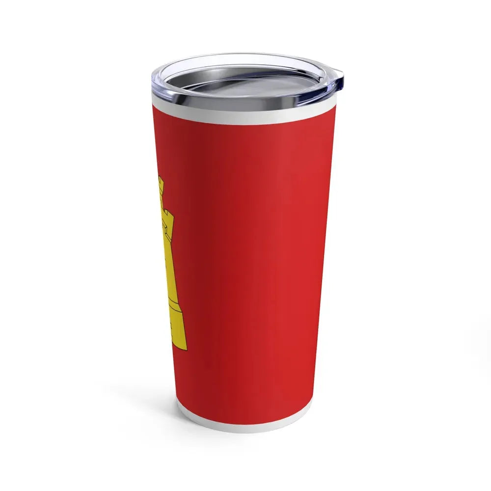 Flag of Middelburg the capital of the province of Zeeland Netherlands - Tumbler 20oz - Go Mug Yourself
