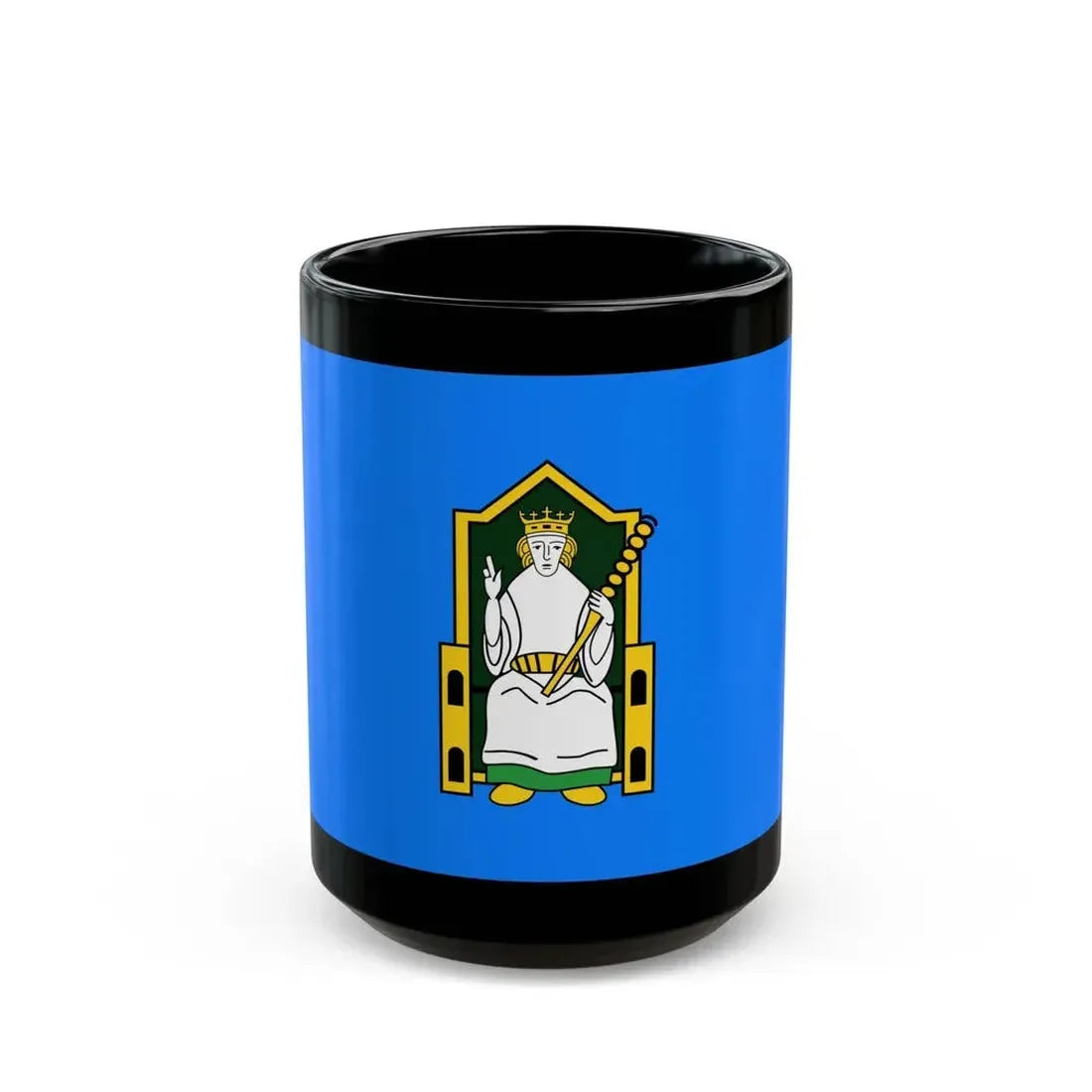 Flag of Mide Ireland - Black Coffee Mug 15oz - Go Mug Yourself