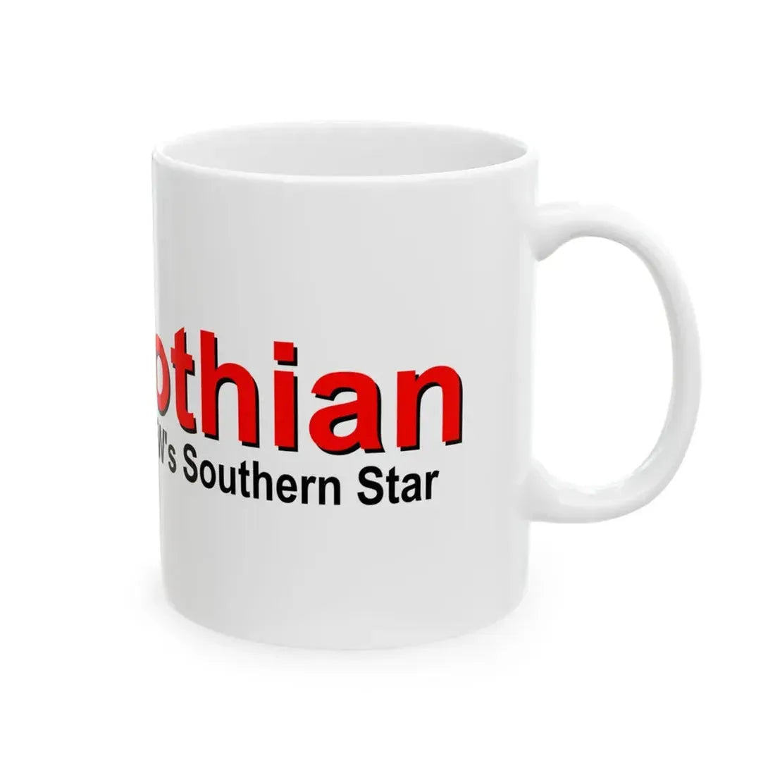 Flag of Midlothian Texas (United States) White Coffee Mug - Go Mug Yourself