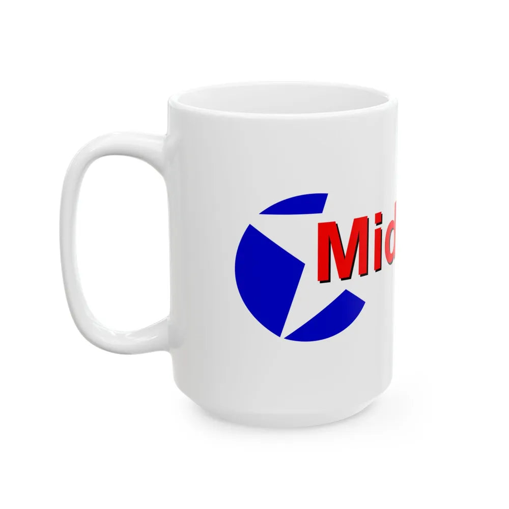 Flag of Midlothian Texas (United States) White Coffee Mug - Go Mug Yourself