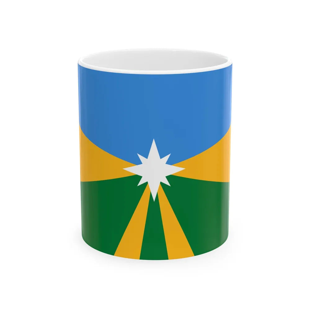Flag of Midway Kentucky (United States) White Coffee Mug 11oz - Go Mug Yourself