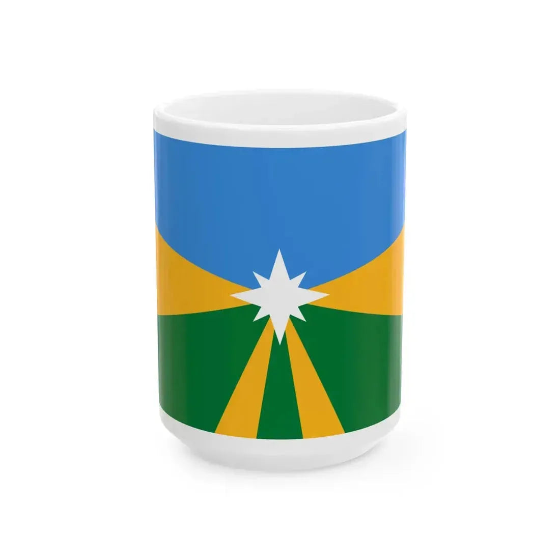 Flag of Midway Kentucky (United States) White Coffee Mug 15oz - Go Mug Yourself