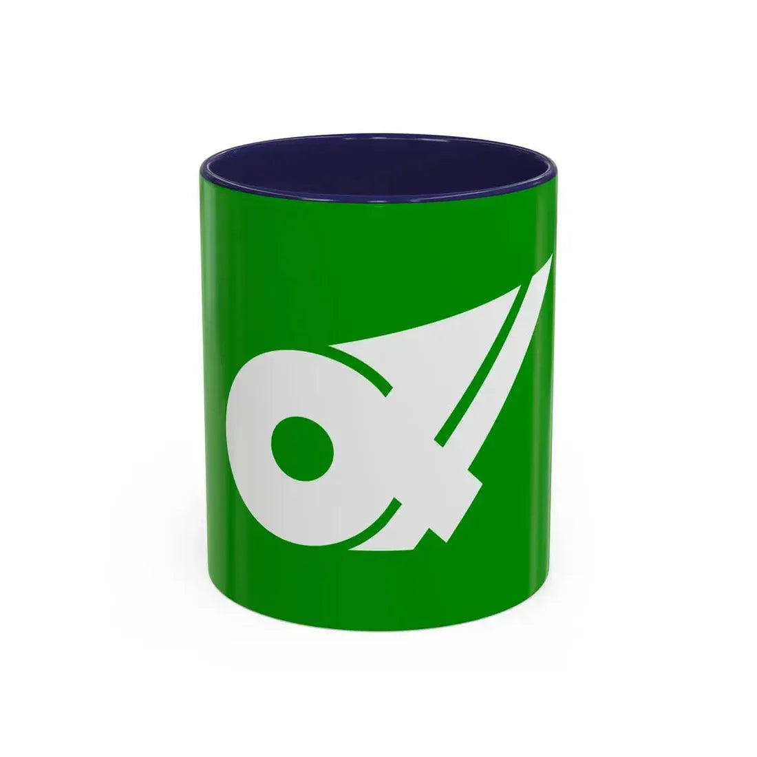 Flag of Mie Prefecture Japan - Accent Coffee Mug 11oz Navy - Go Mug Yourself