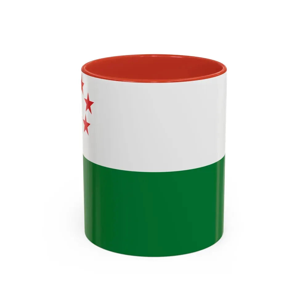 Flag of Milagro Ecuador - Accent Coffee Mug 11oz Red - Go Mug Yourself