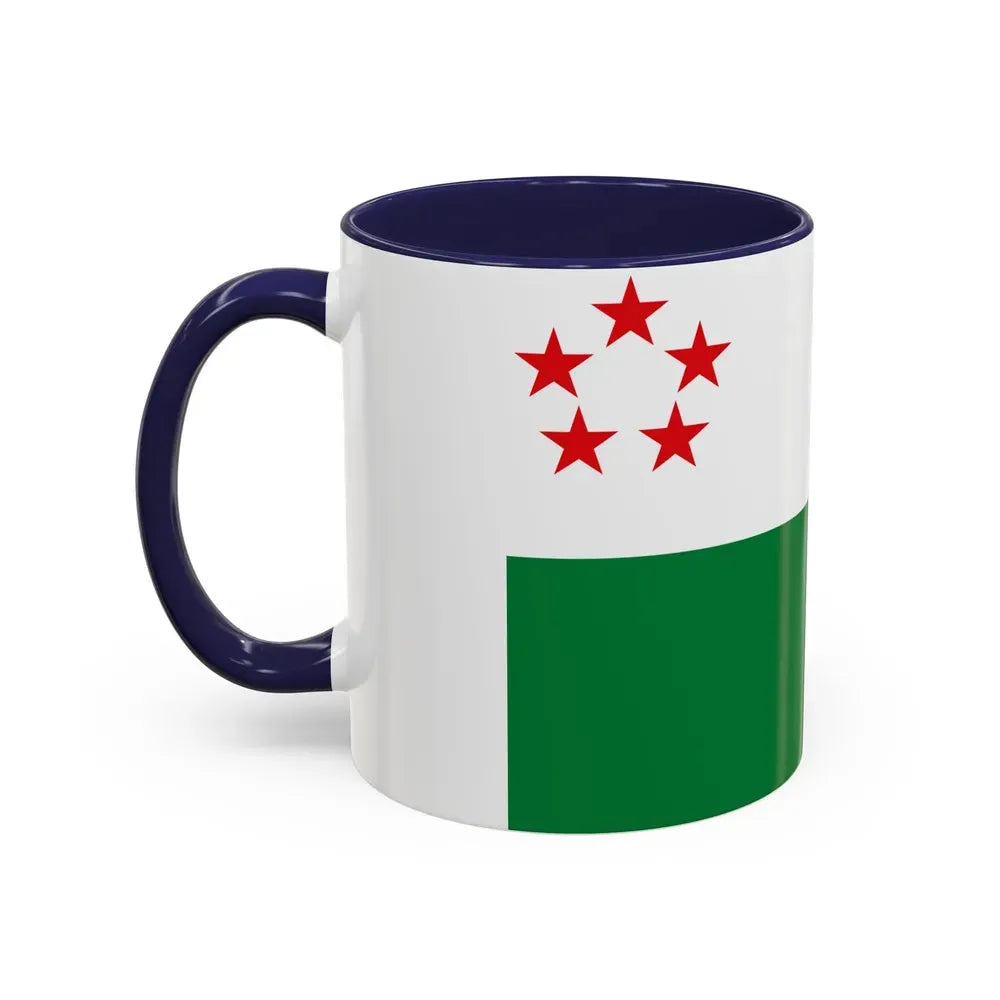 Flag of Milagro Ecuador - Accent Coffee Mug - Go Mug Yourself