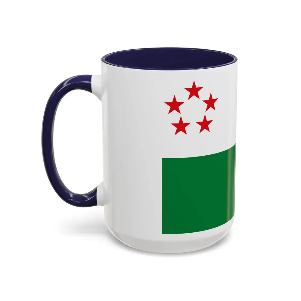 Flag of Milagro Ecuador - Accent Coffee Mug - Go Mug Yourself