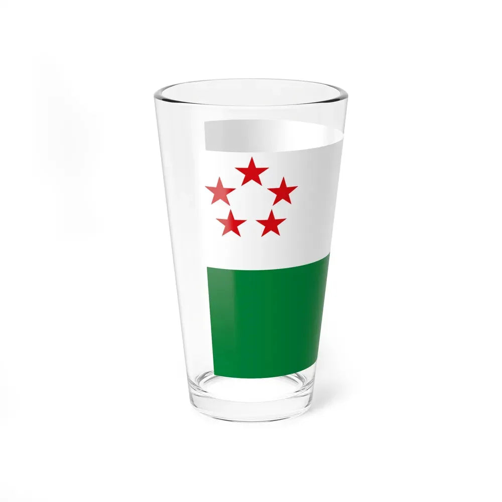 Flag of Milagro Ecuador - Pint Glass 16oz - Go Mug Yourself