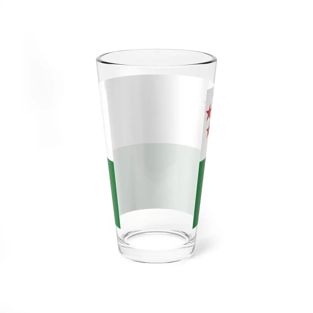 Flag of Milagro Ecuador - Pint Glass 16oz - Go Mug Yourself