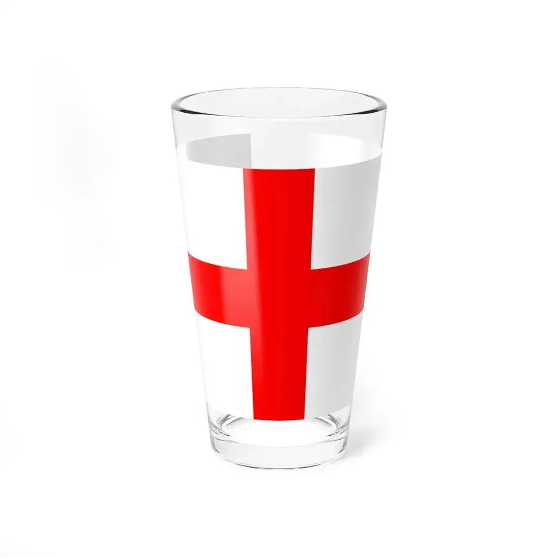 Flag of Milan Italy - Pint Glass 16oz 16oz - Go Mug Yourself
