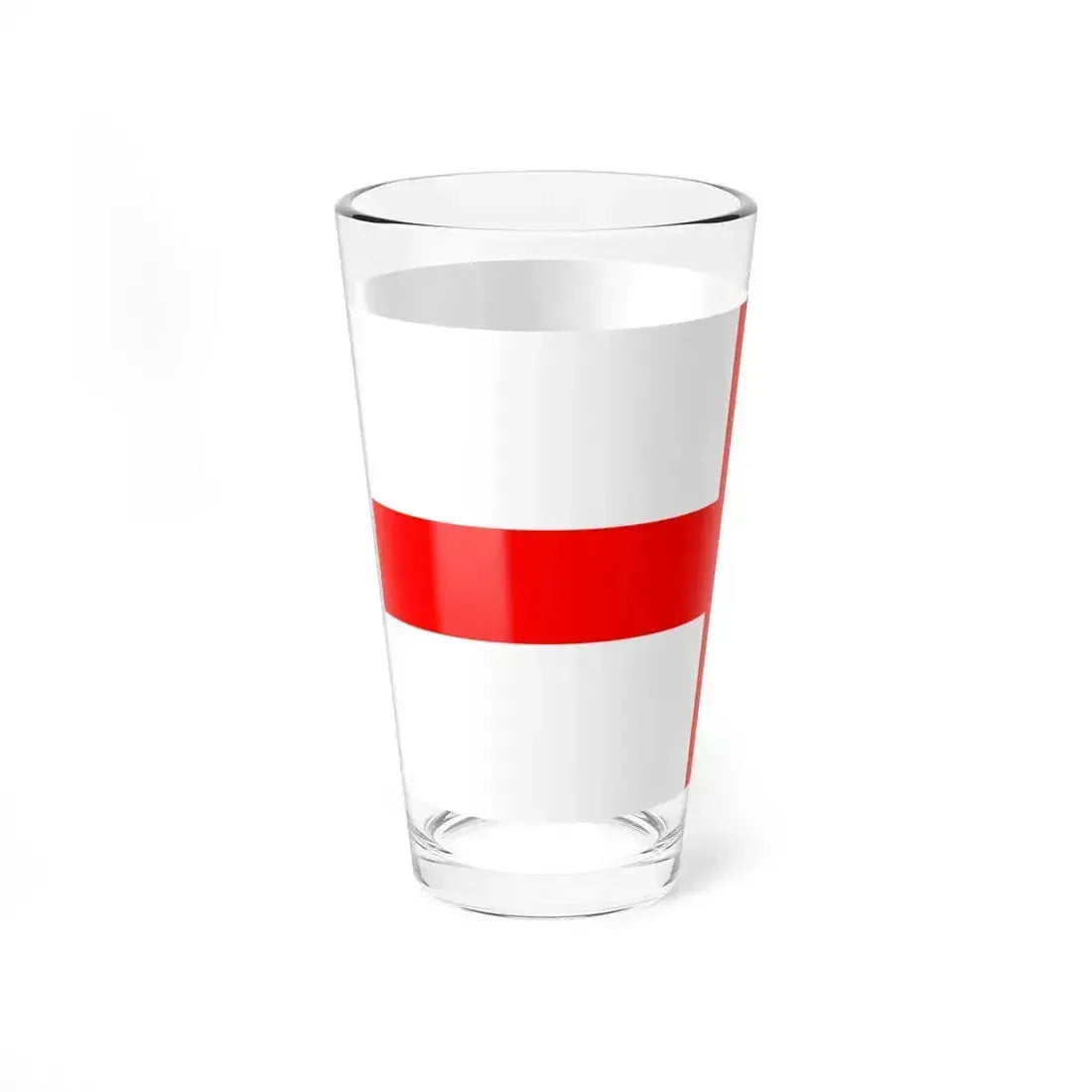 Flag of Milan Italy - Pint Glass 16oz - Go Mug Yourself