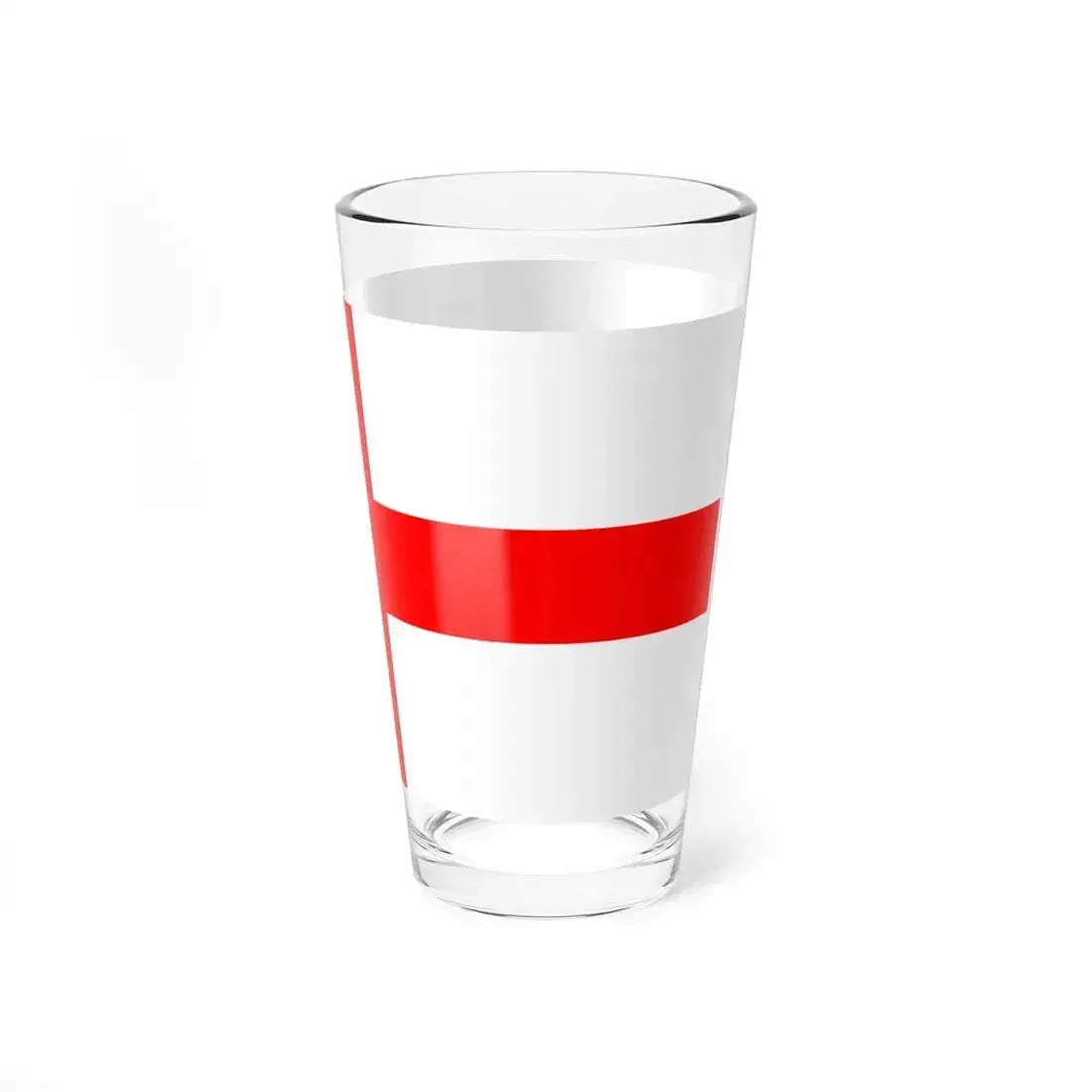 Flag of Milan Italy - Pint Glass 16oz - Go Mug Yourself