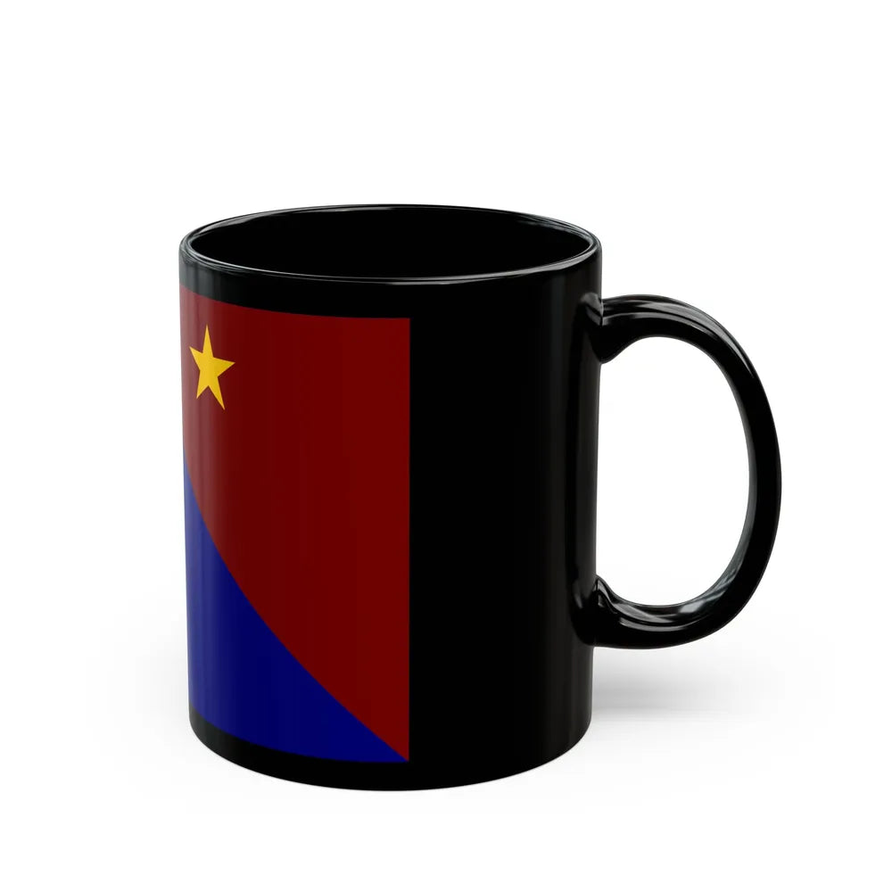 Flag of Milne Bay Papa New Guinea - Black Coffee Mug - Go Mug Yourself