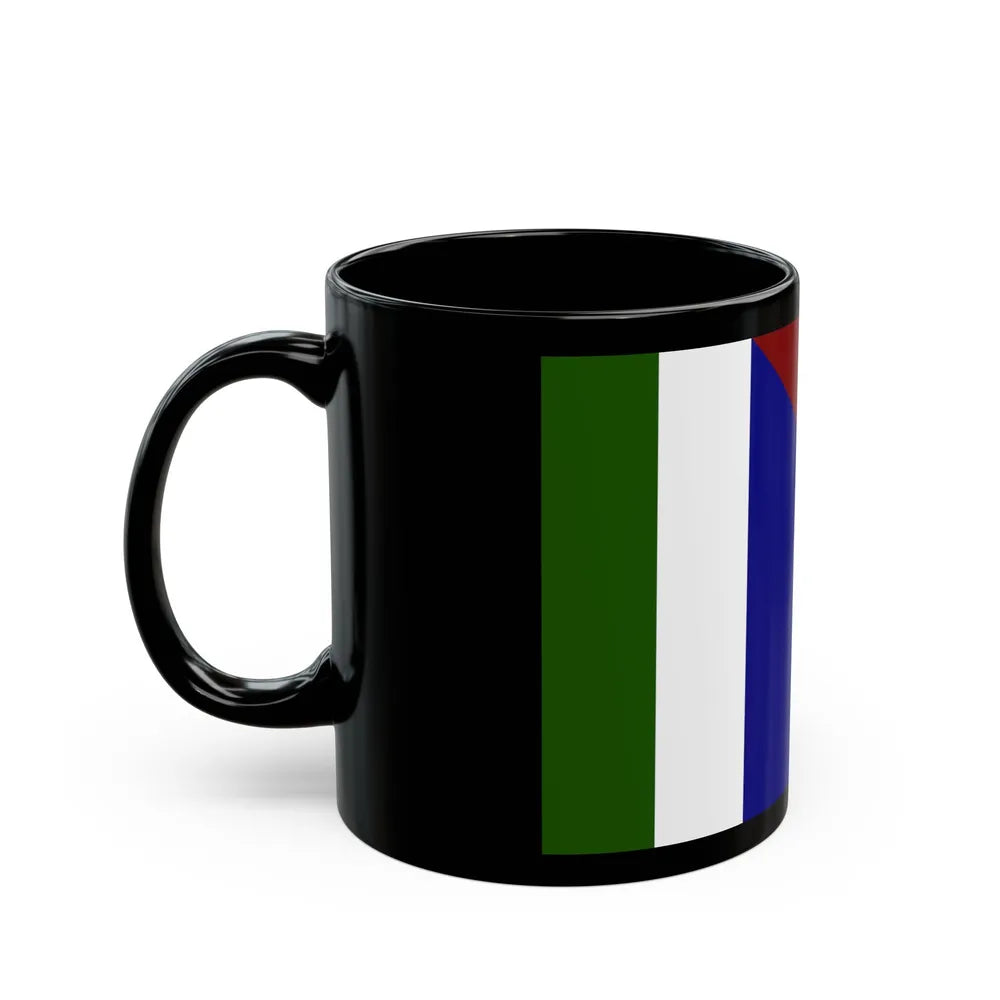 Flag of Milne Bay Papa New Guinea - Black Coffee Mug - Go Mug Yourself