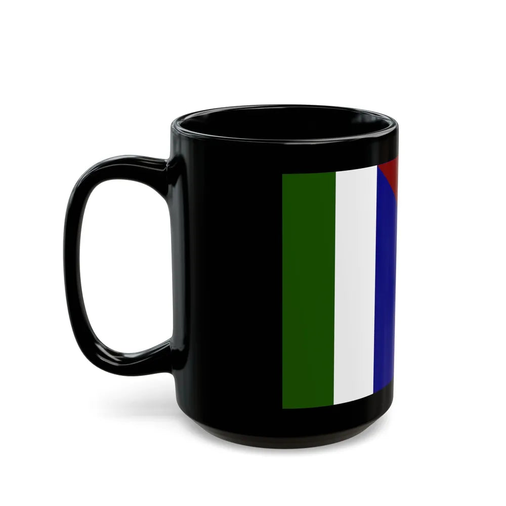 Flag of Milne Bay Papa New Guinea - Black Coffee Mug - Go Mug Yourself