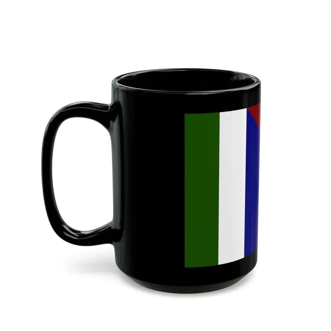 Flag of Milne Bay Papa New Guinea - Black Coffee Mug - Go Mug Yourself