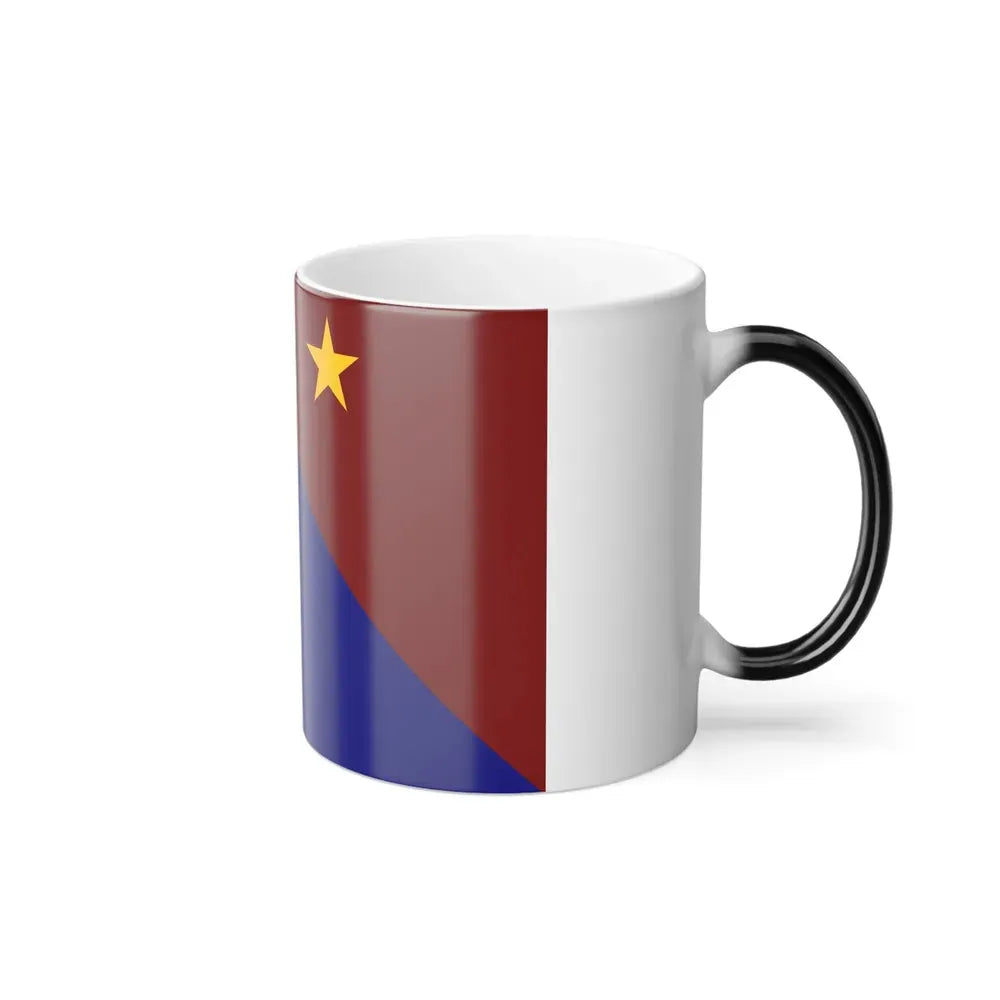 Flag of Milne Bay Papa New Guinea - Color Changing Coffee Mug - Go Mug Yourself