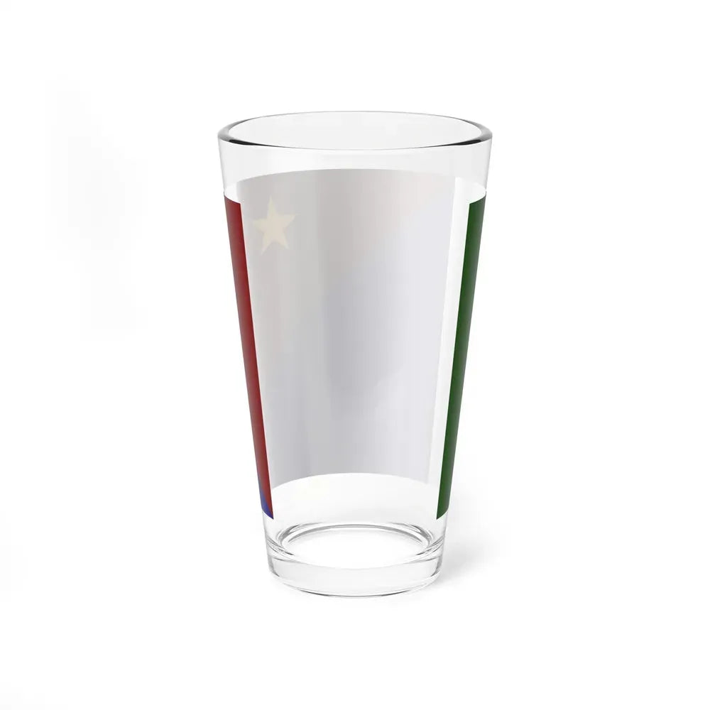 Flag of Milne Bay Papa New Guinea - Pint Glass 16oz - Go Mug Yourself