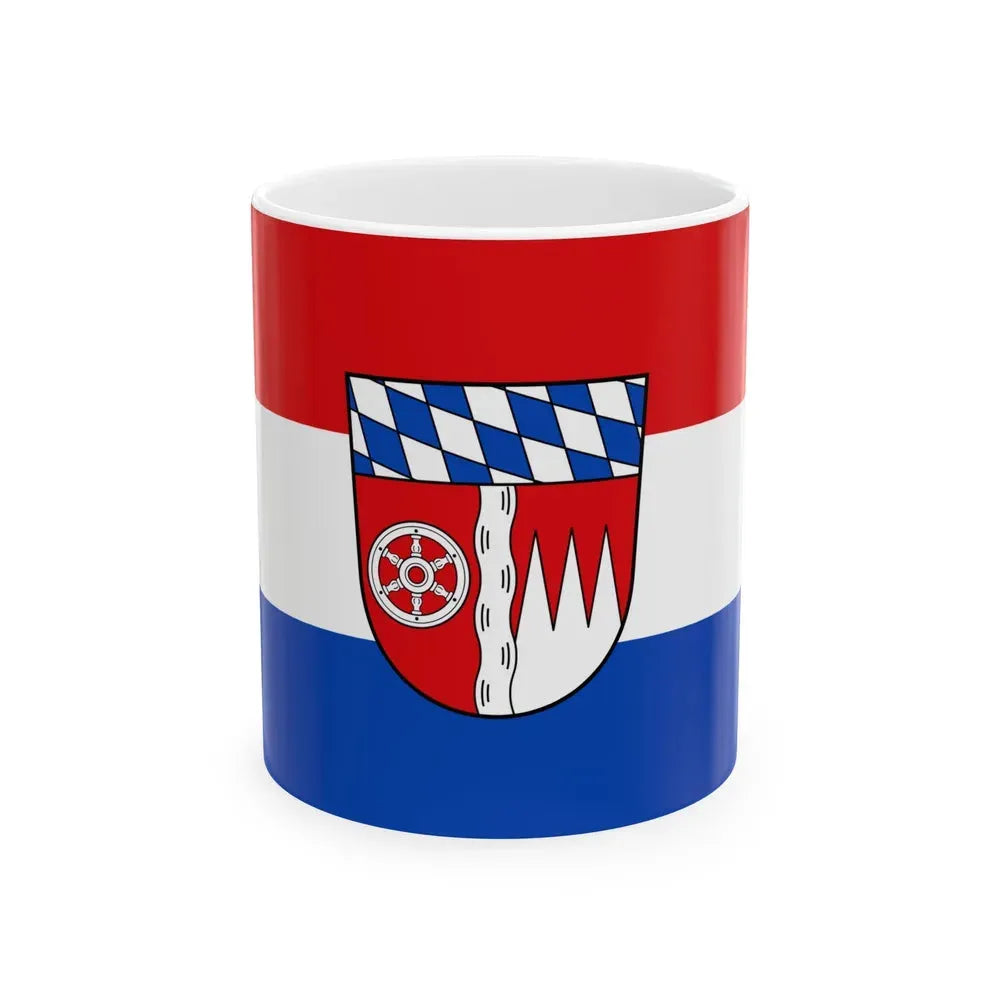 Flag of Miltenberg Germany - White Coffee Mug 11oz - Go Mug Yourself