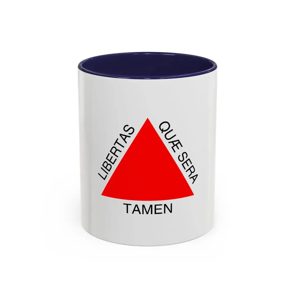 Flag of Minas Gerais Brazil - Accent Coffee Mug 11oz Navy - Go Mug Yourself