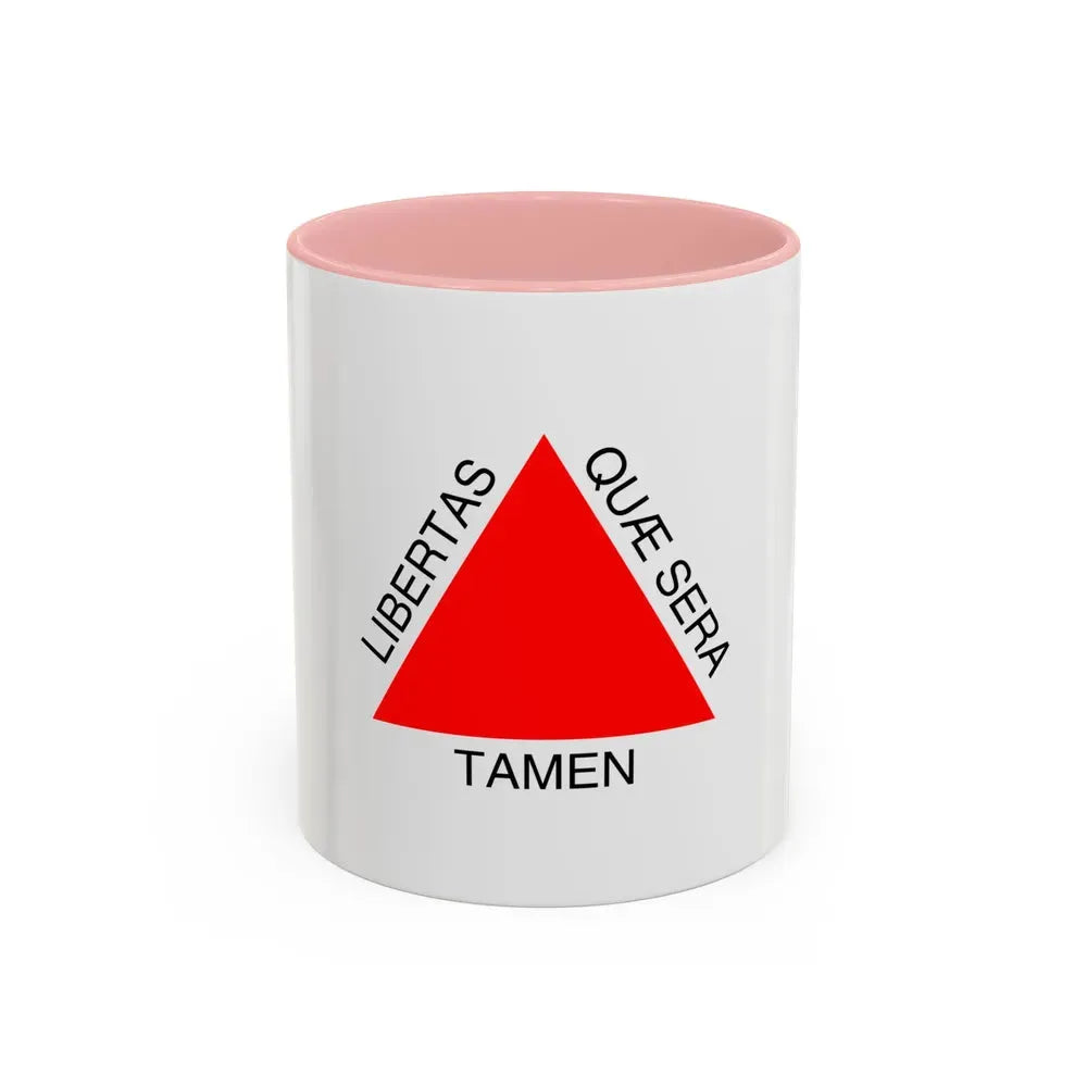 Flag of Minas Gerais Brazil - Accent Coffee Mug 11oz Pink - Go Mug Yourself