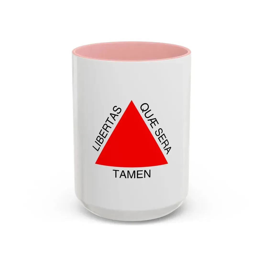 Flag of Minas Gerais Brazil - Accent Coffee Mug 15oz Pink - Go Mug Yourself