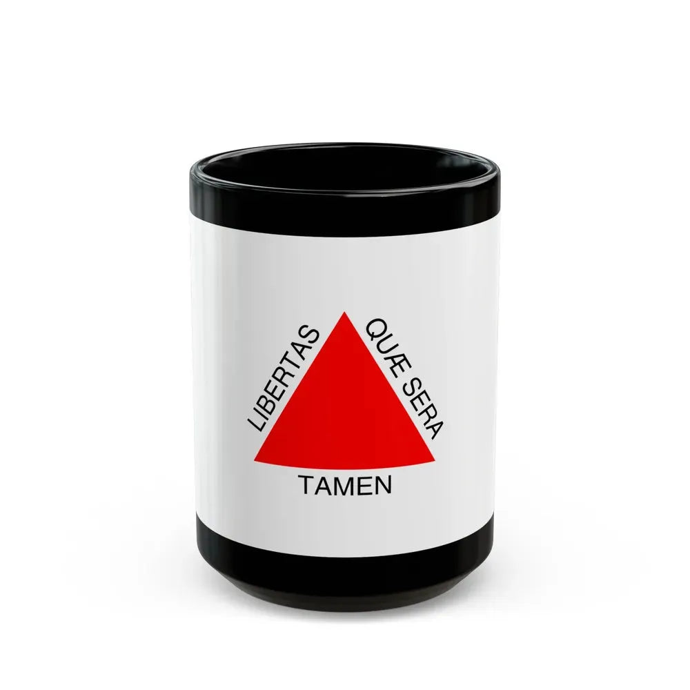 Flag of Minas Gerais Brazil - Black Coffee Mug 15oz - Go Mug Yourself