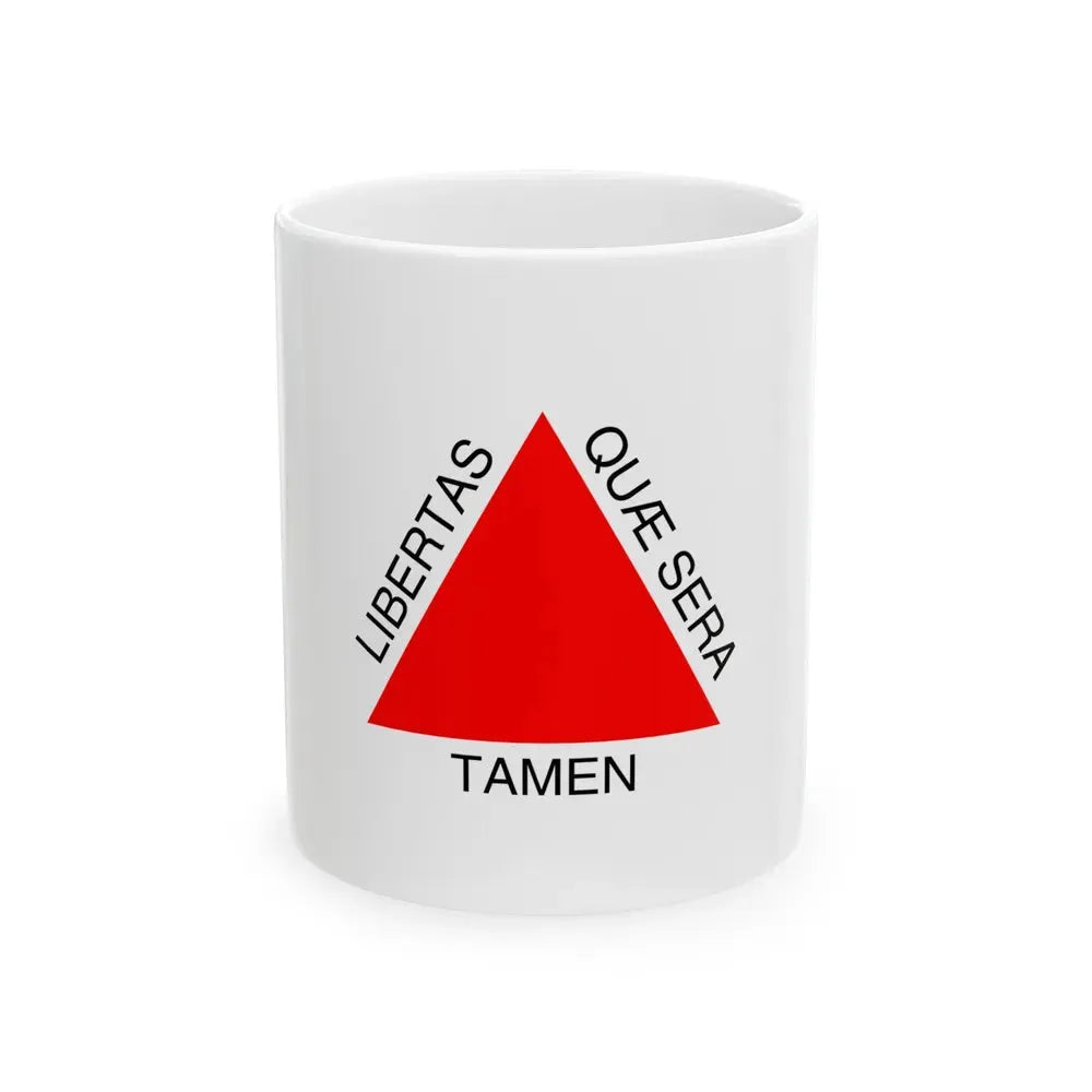 Flag of Minas Gerais Brazil - White Coffee Mug 11oz - Go Mug Yourself