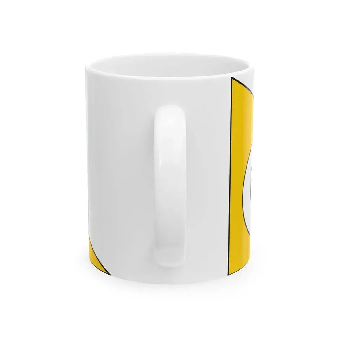 Flag of Ming Dynasty fictitious (China) White Coffee Mug - Go Mug Yourself