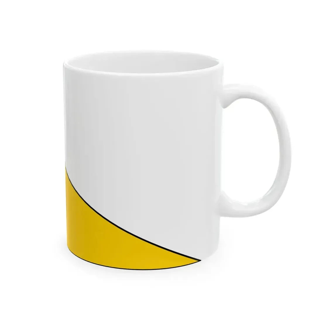 Flag of Ming Dynasty fictitious (China) White Coffee Mug - Go Mug Yourself