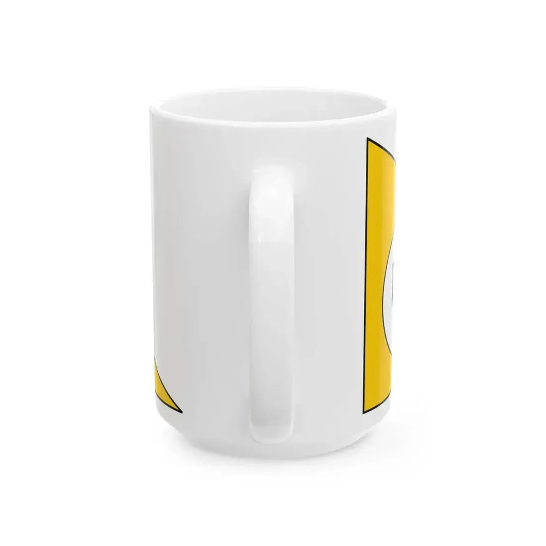 Flag of Ming Dynasty fictitious (China) White Coffee Mug - Go Mug Yourself