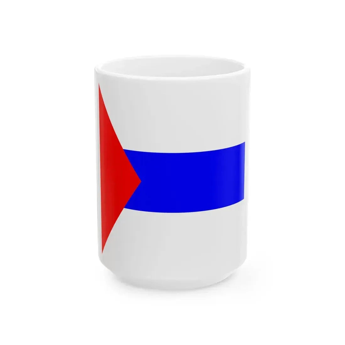 Flag of Mingir (Moldova) White Coffee Mug 15oz - Go Mug Yourself