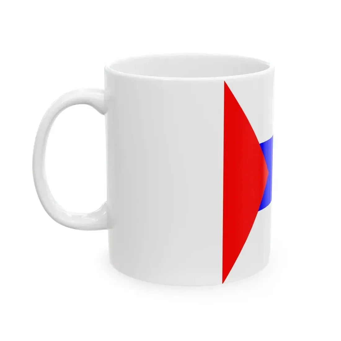 Flag of Mingir (Moldova) White Coffee Mug - Go Mug Yourself