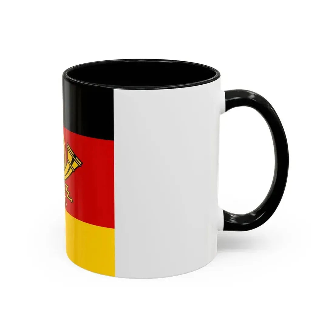 Flag of Minister of Deutsche Bundespost Germany - Accent Coffee Mug - Go Mug Yourself