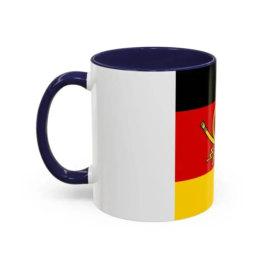 Flag of Minister of Deutsche Bundespost Germany - Accent Coffee Mug - Go Mug Yourself