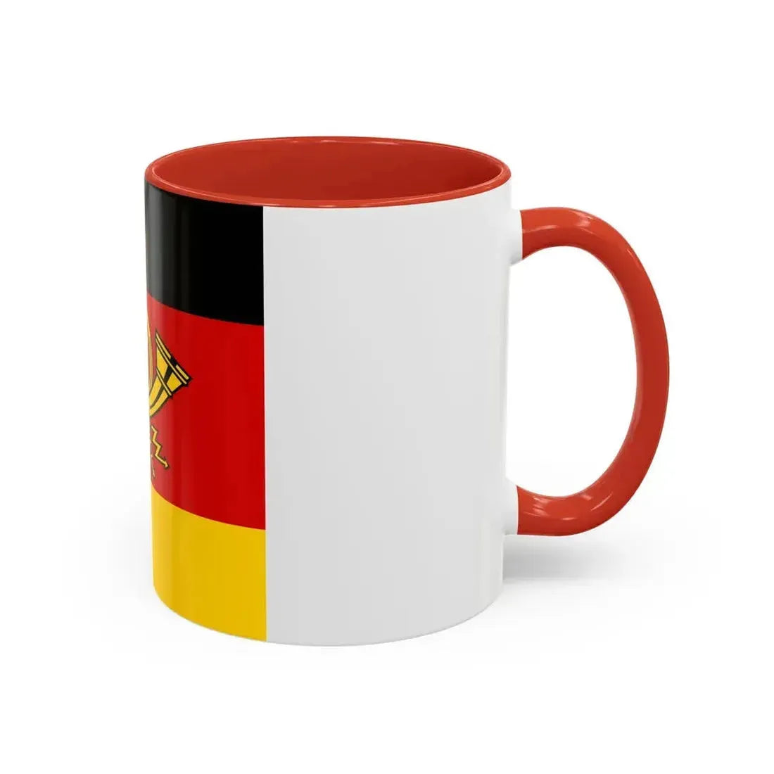Flag of Minister of Deutsche Bundespost Germany - Accent Coffee Mug - Go Mug Yourself