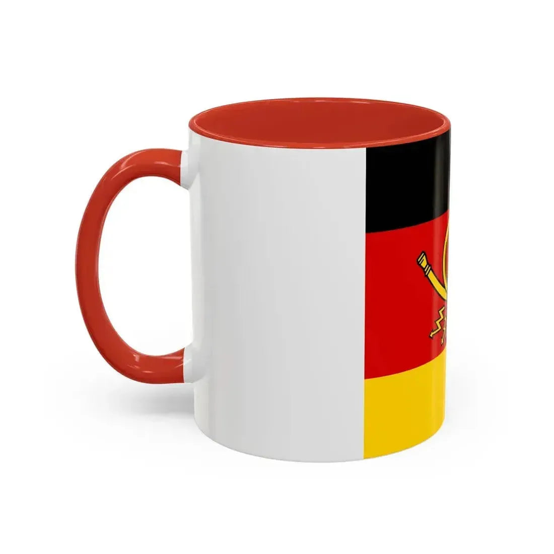 Flag of Minister of Deutsche Bundespost Germany - Accent Coffee Mug - Go Mug Yourself