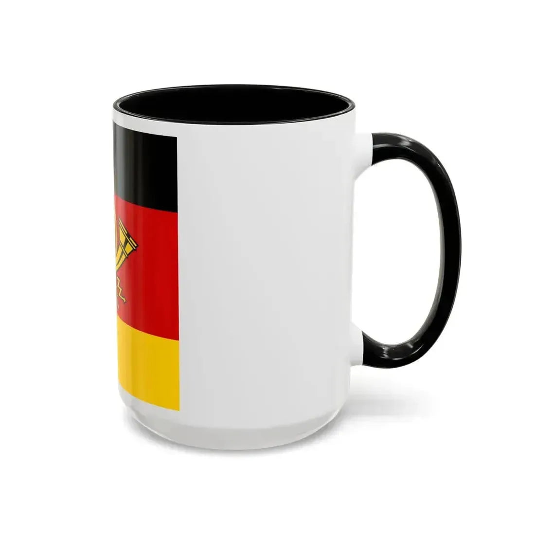 Flag of Minister of Deutsche Bundespost Germany - Accent Coffee Mug - Go Mug Yourself